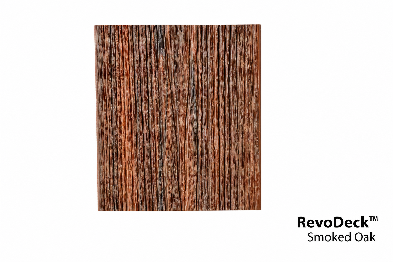RevoDeck Solid Composite — Smoked Oak
